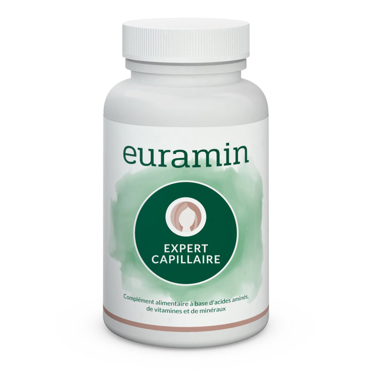 euramin EXPERT CAPILLAIRE – Les soins capillaires requièrent les nutriments nécessaires à une bonne résistance du cheveu 